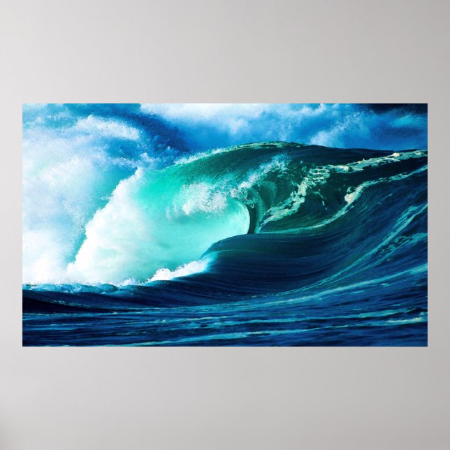 Pôster a queda da onda (Frente)