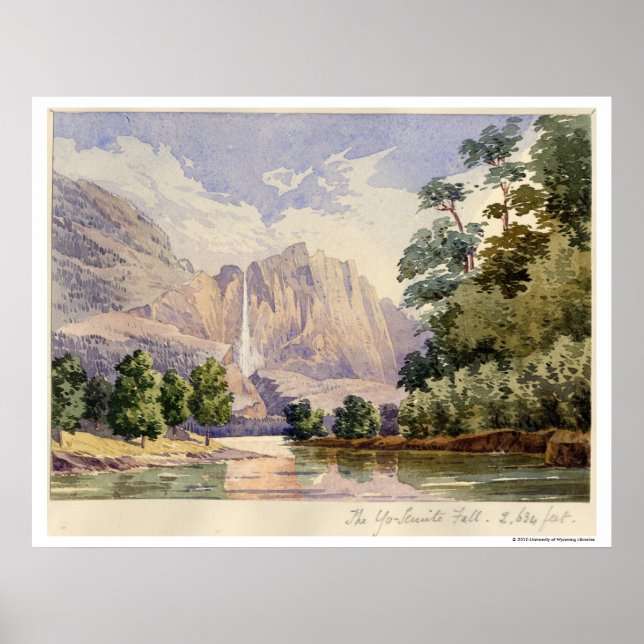 Pôster A Queda de Yo-Semite. 2.634 pés (Frente)