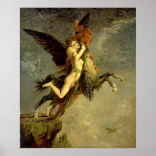 Pôster A quimera por Gustave Moreau