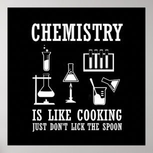 Poster a química é como cozinhar