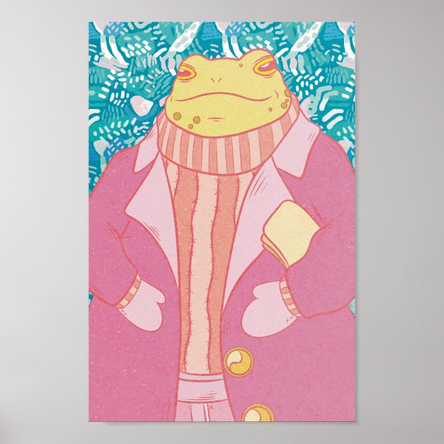 Poster A Rã de Inverno (Frente)