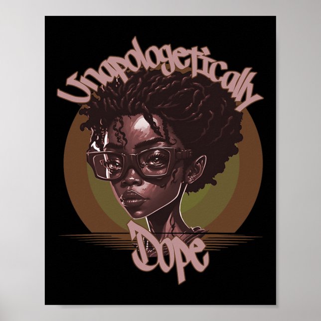 Poster A Rainha Afro Sem Peça De Desculpas Faz História N (Frente)