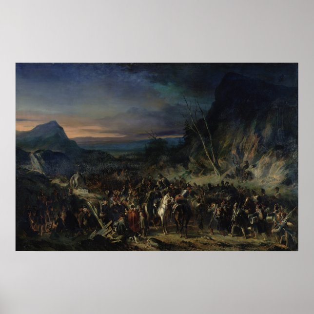 Pôster A Ravina, Campanha de 1809, 1843 (Frente)