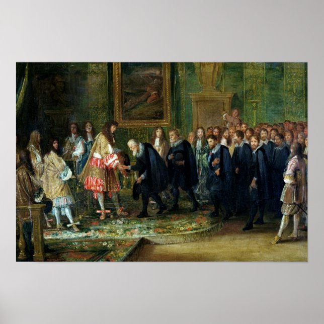 Poster A recepção dos embaixadores (Frente)