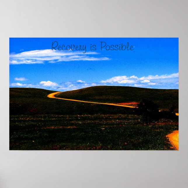 Pôster A recuperação é possível por poster/Motivação (Frente)