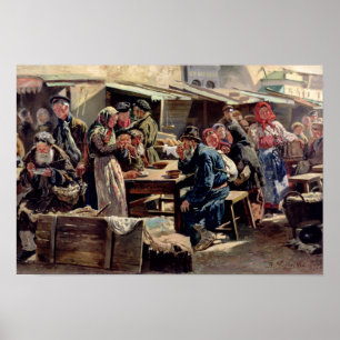 Pôster A refeição, 1875