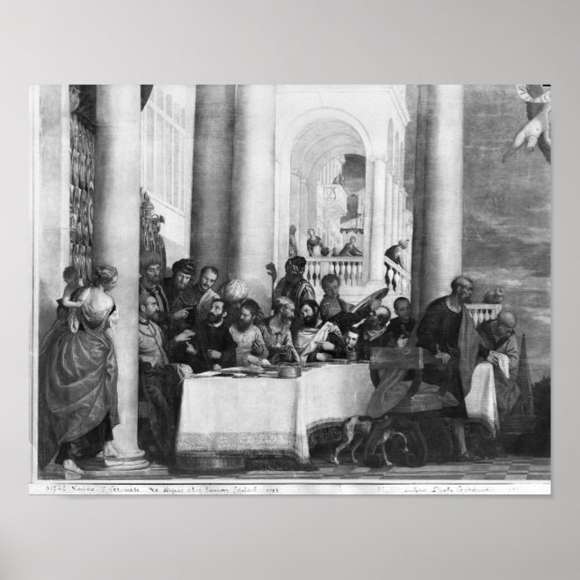 Poster A Refeição na Casa de Simon, o Farisê (Frente)