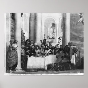 Poster A refeição na casa de Simon o Pharisee