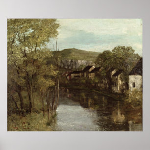 Poster A reflexão de Ornans, c.1872