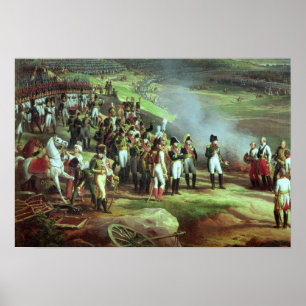 Pôster A rendição de Ulm, detalhe de Napoleon, 1815