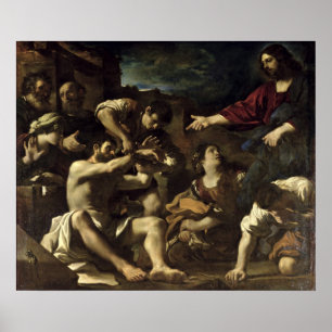 Poster A ressurreição de Lazarus, c.1619