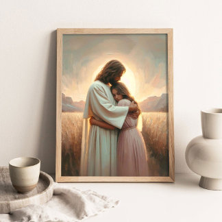 Poster A Rising Sun, Christian Art for Women, Jesus and