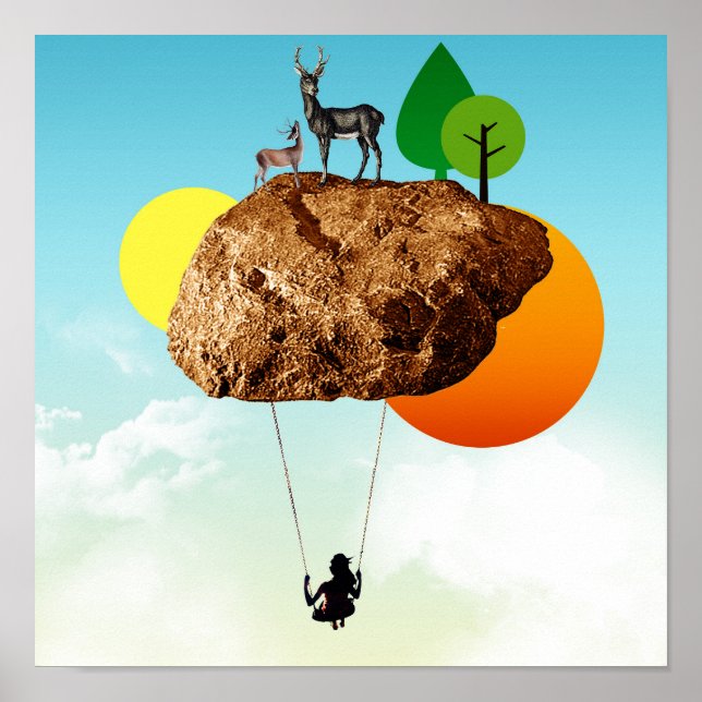 Poster A rocha da nossa existência (Frente)