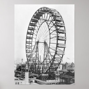 Pôster A roda de ferris no colombiano do mundo