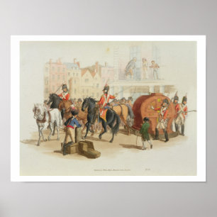 Pôster A roda de lotaria, gravada pelo artista, 1805 (a