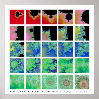 Pôster A roda no fim do espaço-tempo