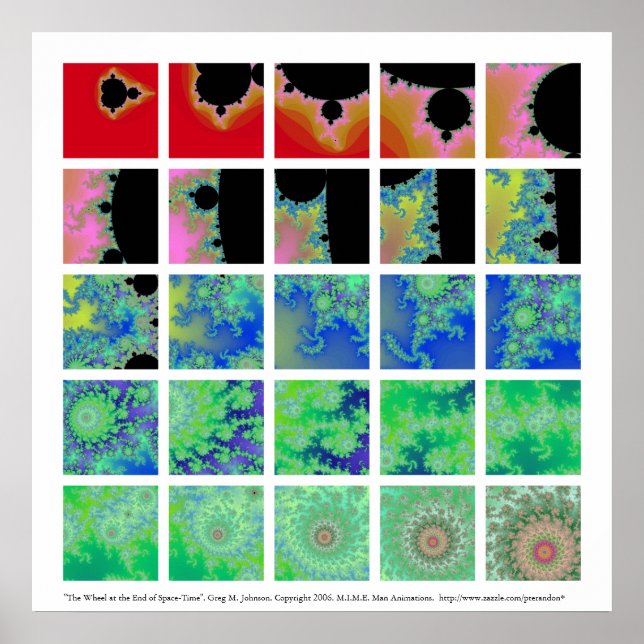 Pôster A roda no fim do espaço-tempo (Frente)