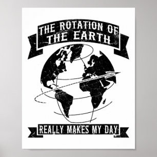 Poster A Rotação Da Terra Realmente Faz O Meu Dia1