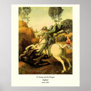 Pôster A Rua de Raphael. George e o Dragão (cerca de 150