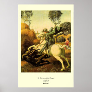 Pôster A Rua de Raphael. George e o Dragão (cerca de 150