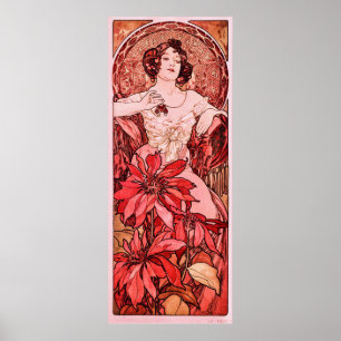 Poster A Ruby de Alphonse Mucha