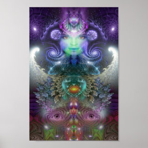 Pôster a sacerdotisa alta