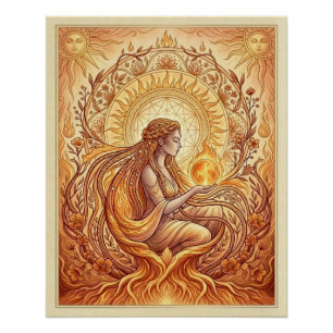 Pôster A Sacerdotisa do Fogo 