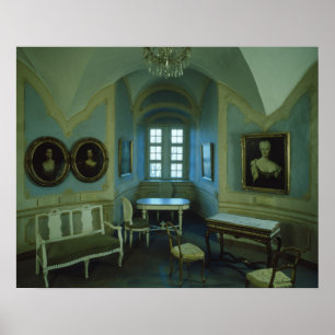 Pôster A sala de Cosel, Burg Stolpen, c.1100