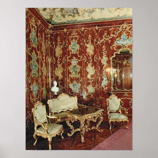 Pôster A Sala de Millionen empilhada com madeira de figo  (Frente)