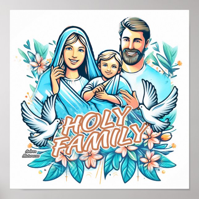 Poster A Santa Família (Frente)