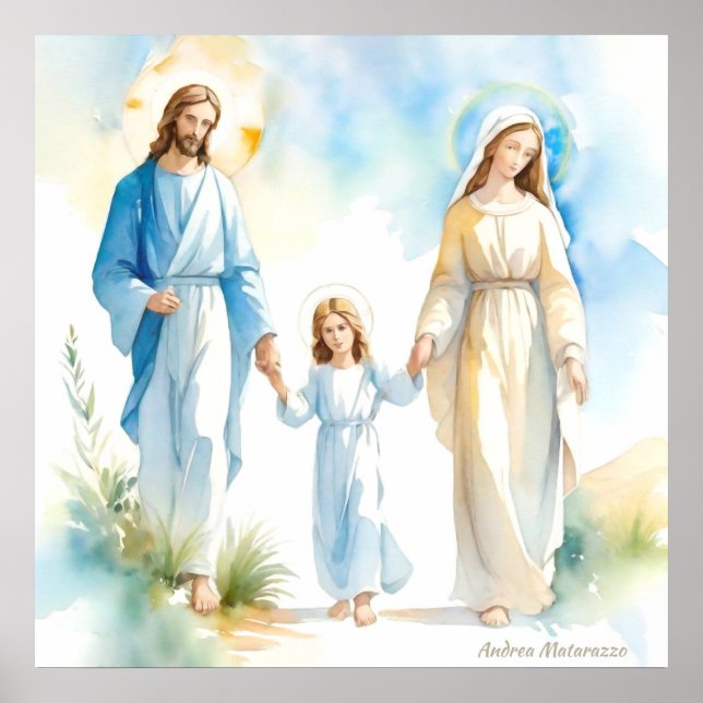 Poster A Santa Família (Frente)