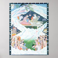 A Santa Família de Shiva e Parvati