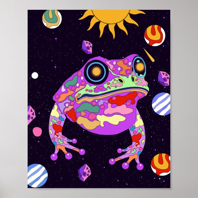Poster A Sapo Celestial (Frente)