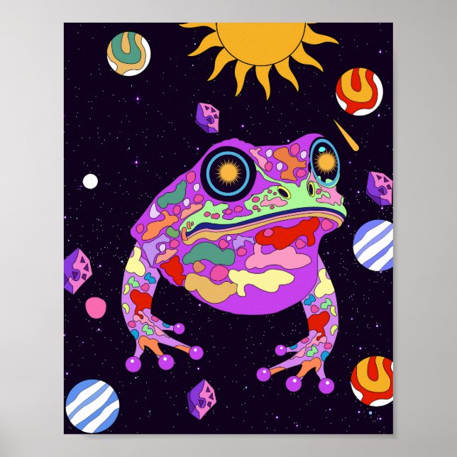 Poster A Sapo Celestial (Frente)