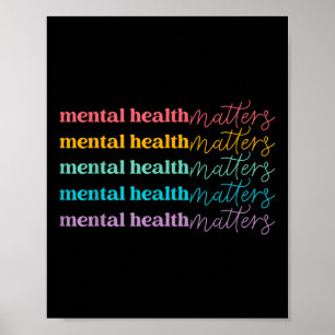 Poster A Saúde Mental Deve Ser Uma Consciência Mental De