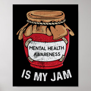 Poster A Saúde Mental É A Minha Consciência Mental E