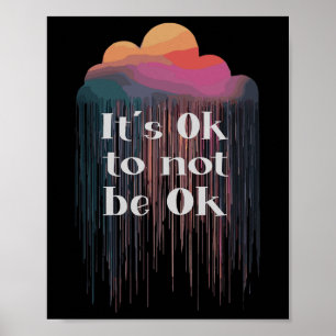 Poster A Saúde Mental Termina O Stigma Mental Health Awar