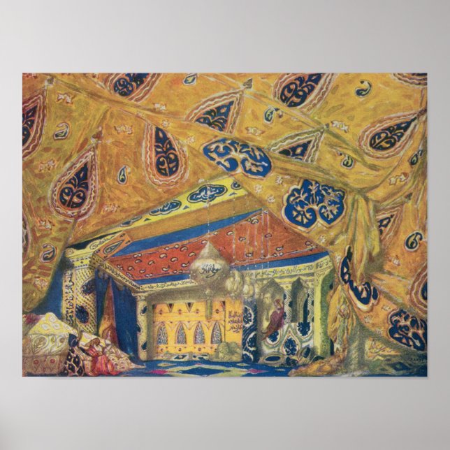 Pôster A Scheherazade Salon (Frente)