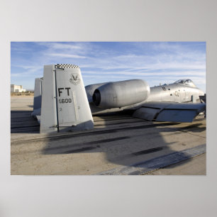 Pôster A seção de cauda A-10 de um raio II