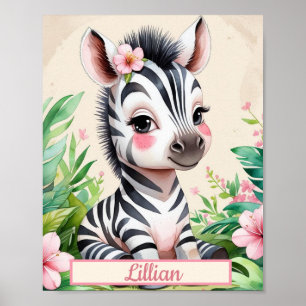 Poster A selva da moça personalizada era o bisbilhoto Zeb