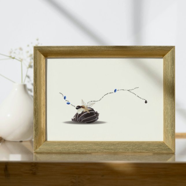 Poster A Sena de Vida e a Colagem de Marfim (Criador carregado)