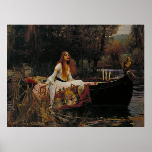 Poster A Senhora de Shalott
