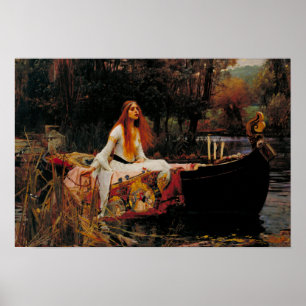 Poster A Senhora de Shalott