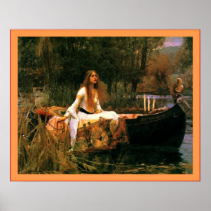 Pôster A senhora de Shalott