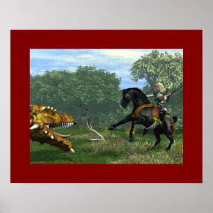 Pôster A Senhora e o Dragão