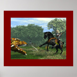 Pôster A Senhora e o Dragão