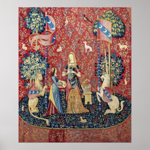 Poster A Senhora e o Unicórnio, Cheiro