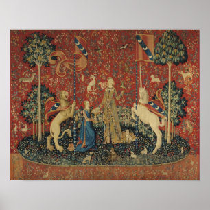 Poster A Senhora e o Unicórnio: 'Gosto'