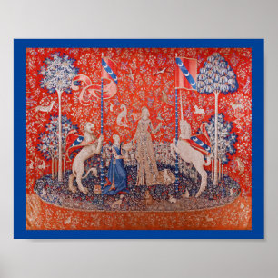 Poster A Senhora e o Unicórnio / Gosto