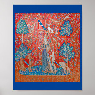 Poster A Senhora e o Unicórnio / Toque